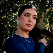 Load image into Gallery viewer, Model wearing Teuila fatupaito starburst Stud earrings