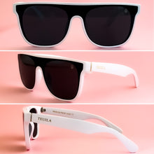 Load image into Gallery viewer, Teuila Fatupaito, Sunglasses, CREAM, menswear UV400 white frames
