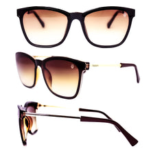Load image into Gallery viewer, Teuila Fatupaito, Sunglasses, bonds, menswear brown frame
