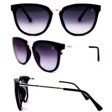 Load image into Gallery viewer, Teuila Fatupaito sunglasses Mess Arounds UV400 New Zealand meal frames black