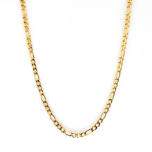 Load image into Gallery viewer, 7mm Gold Figaro Chain
