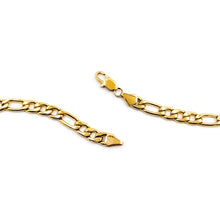 Load image into Gallery viewer, 7mm Gold Figaro Chain
