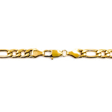 Load image into Gallery viewer, 7mm Gold Figaro Chain
