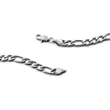 Load image into Gallery viewer, 7mm Silver Figaro Chain
