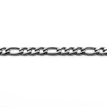 Load image into Gallery viewer, 7mm Silver Figaro Chain
