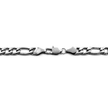 Load image into Gallery viewer, 7mm Silver Figaro Chain
