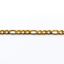 Load image into Gallery viewer, 7mm Gold Figaro Chain
